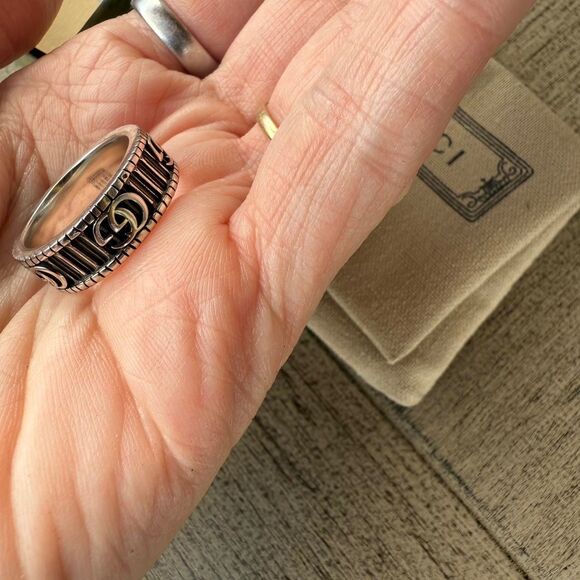 Gucci GG Marmont Ring size 8 - Picture 4 of 6